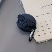 1pc Hip Hop Skull Head Earphone Protective Case for AirPods, Cool Skull Design Case, Hip Hop Style, Material, Strong And Durable